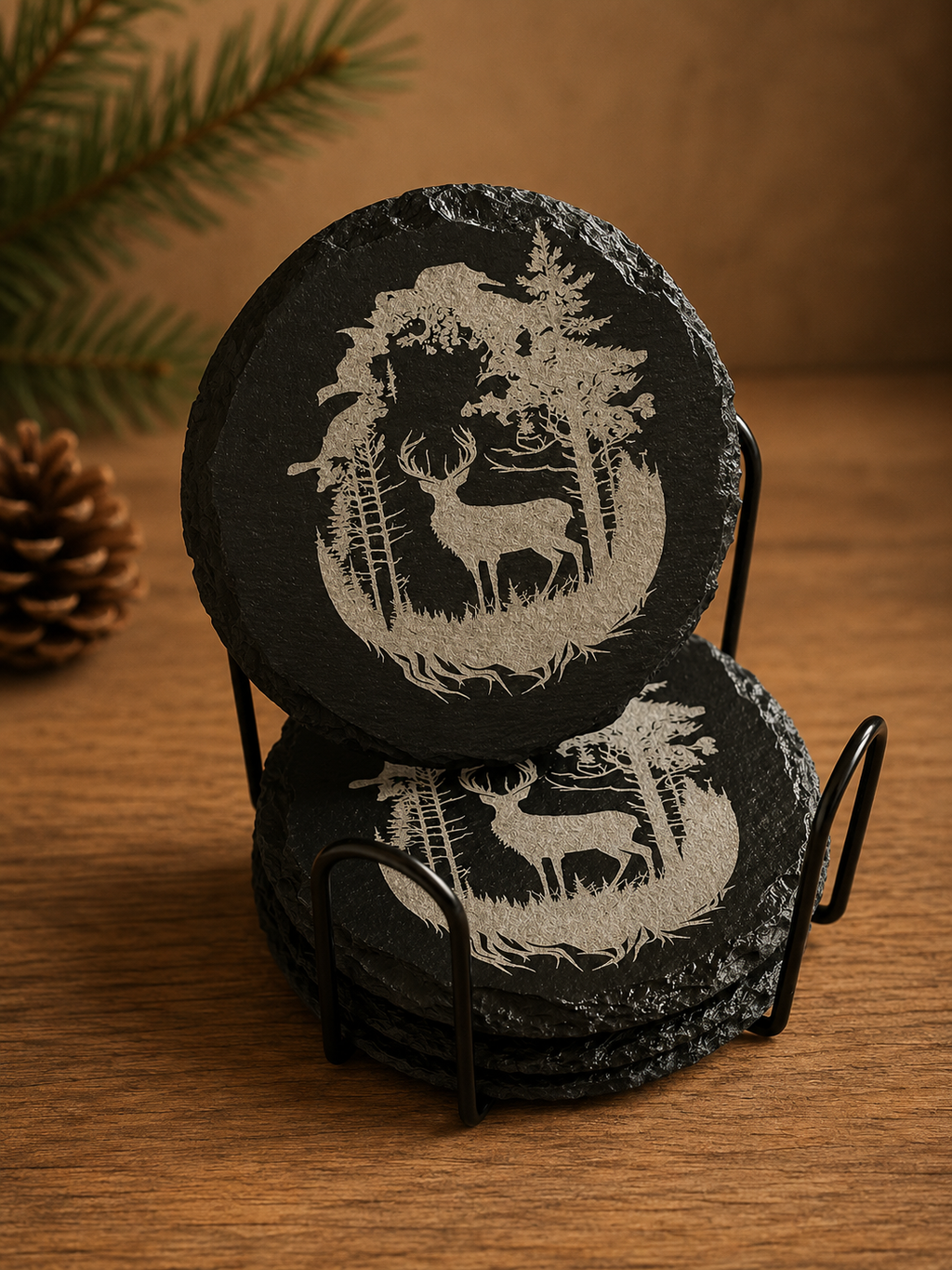 Slate Coaster Sets