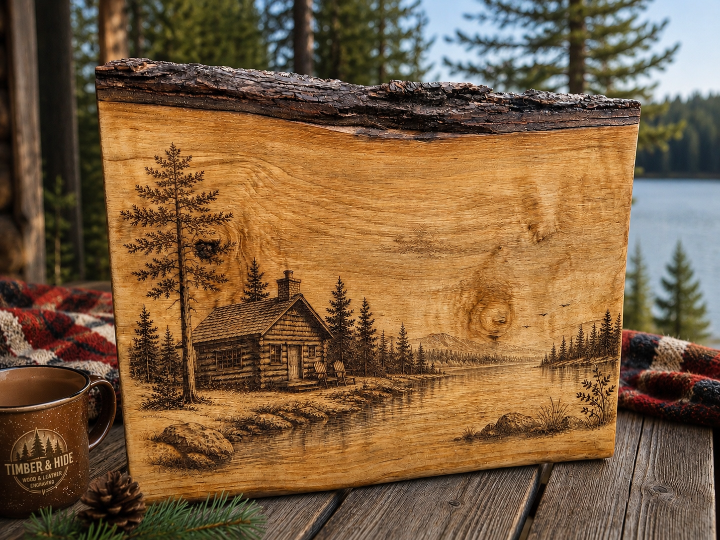 Cabin By The Lake