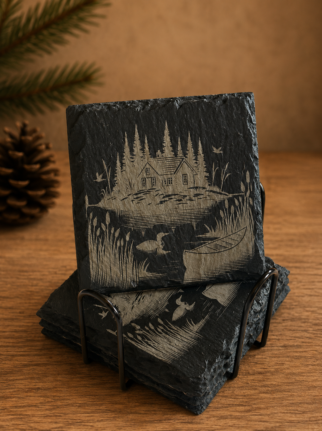 Slate Coaster Sets