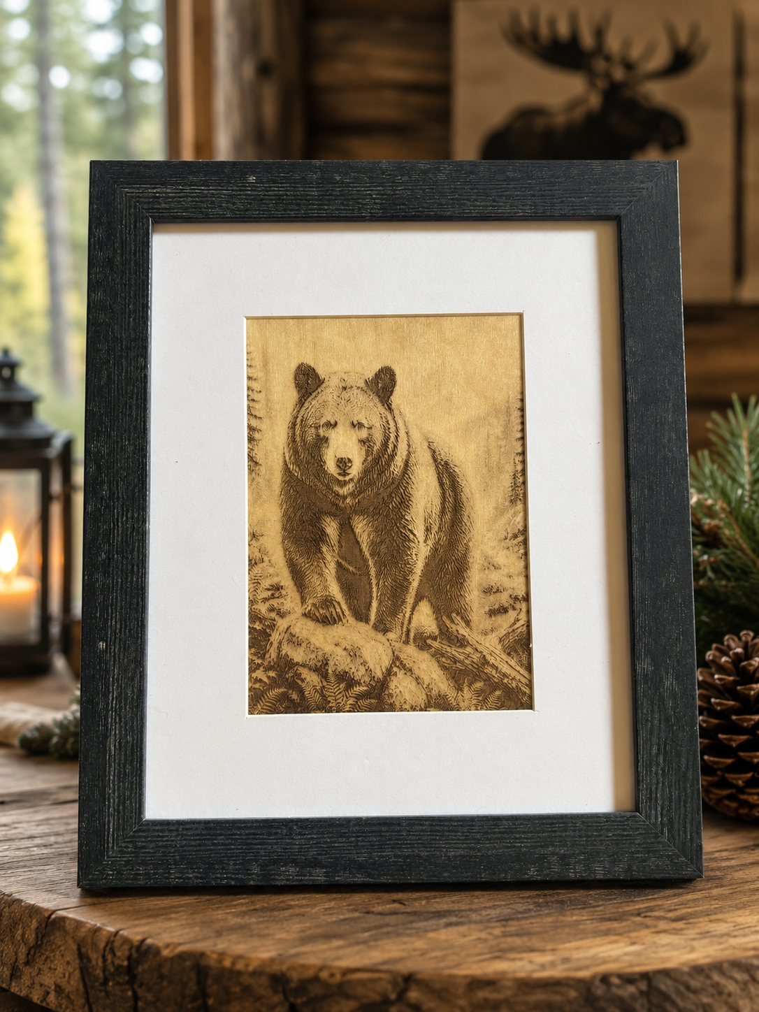 Wildlife Engravings 5x7