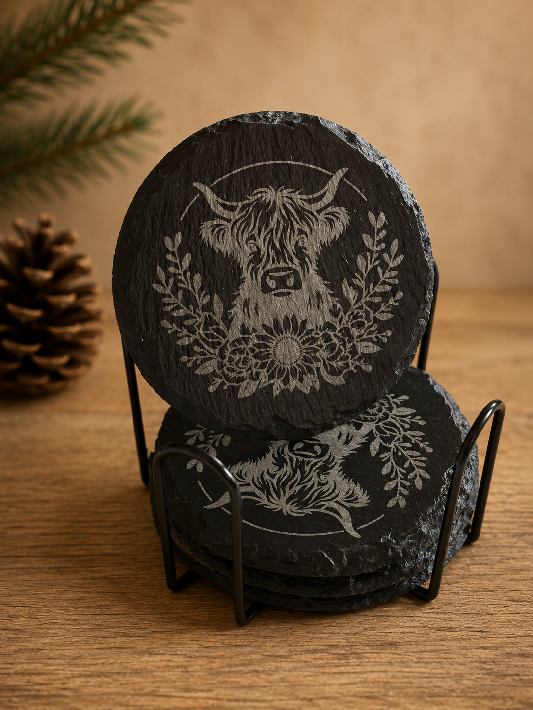 Slate Coaster Sets
