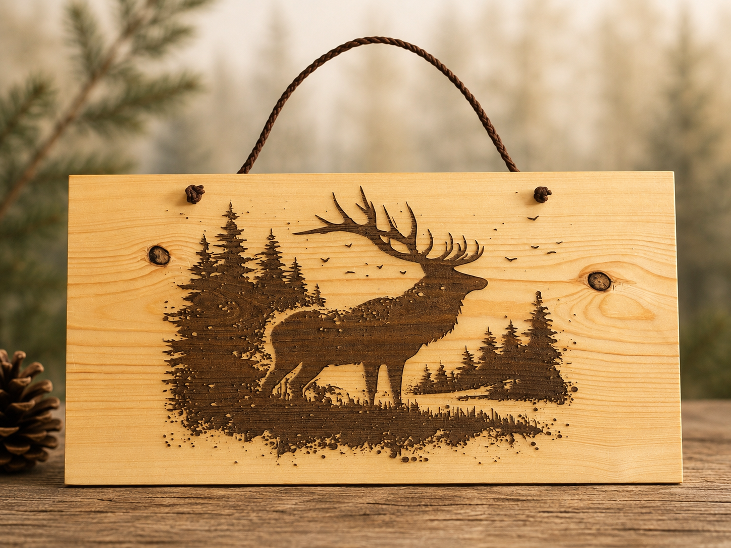 Engraved Wildlife Pictures