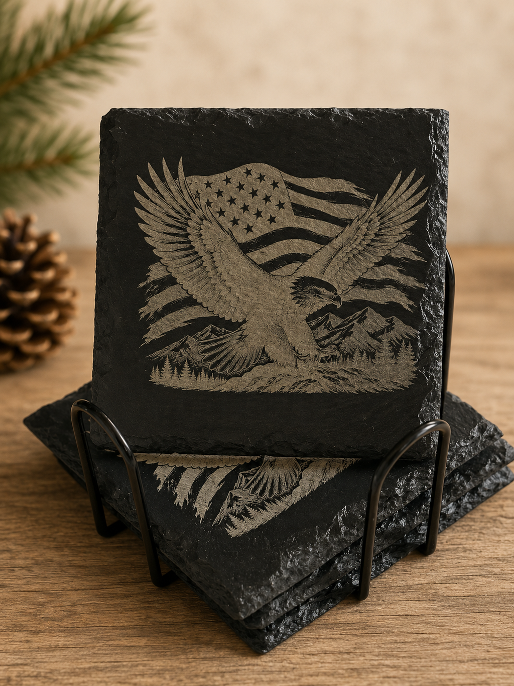 Slate Coaster Sets